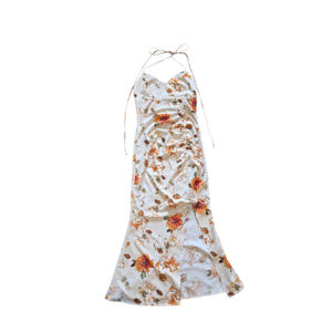 Zaful dress Floral Long Size 4 Maxi